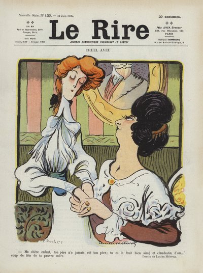 Illustration for Le Rire by Lucien Metivet