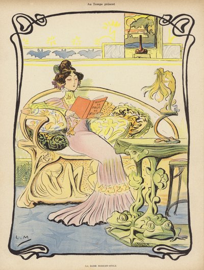 The Modern Lady by Lucien Metivet