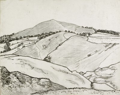 Cefn Bryn, 1933 by Lucien Pissarro