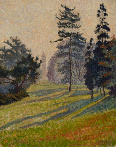 The Pagoda, Kew by Lucien Pissarro