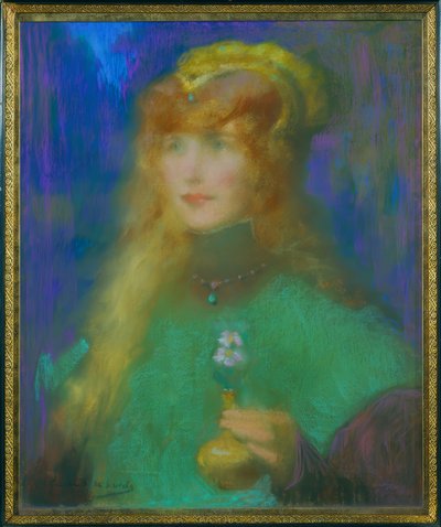 Princess with Orchids by Lucien Victor Guirand de Scevola