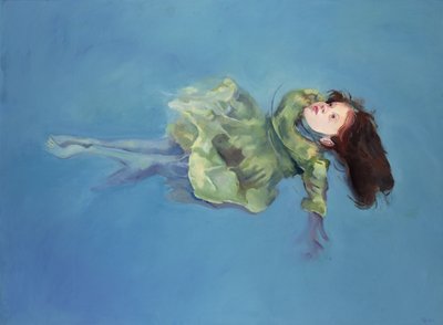 Girl Floating by Lucinda Arundell