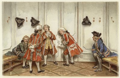 Illustration for The School for Scandal by Lucius Rossi