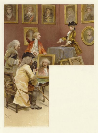 Illustration for The School for Scandal by Lucius Rossi