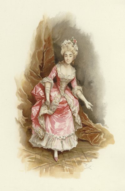 Illustration for The School for Scandal by Lucius Rossi