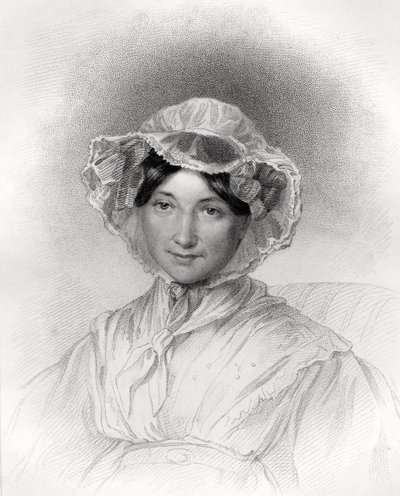 Frances Trollope, Engraved by W. Holl, from 