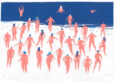 Nude Beach Run by Lucy Banaji