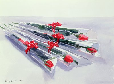 Wrapped Roses by Lucy Willis