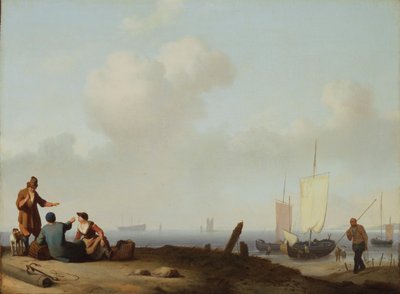 Fisherman & Pinks, c.1660-1700 by Ludolf I Backhuysen