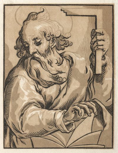 Christ and the Apostles: St. Thomas with the Square by Ludolph Büsinck