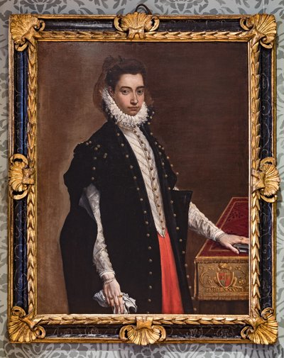 Portrait of Lucrezia Bentivoglio Leoni by Ludovico Carracci