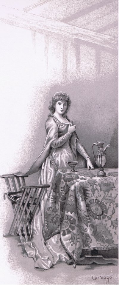 Lady Capulet: Go waken Juliet, go and trim her up (illustration from Romeo and Juliet) by Ludovico Marchetti