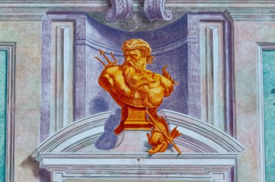 Frescoed Facade by Ludovico Pogliaghi
