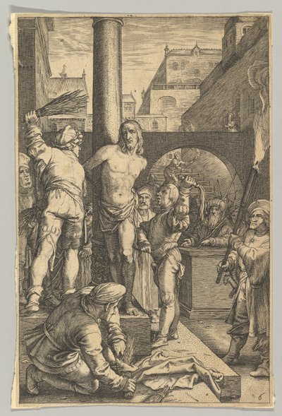 The Flagellation, from The Passion of Christ by Ludovicus Siceram