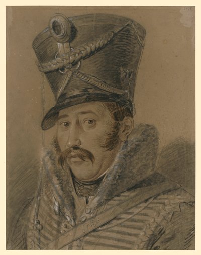 Major Ferdinand von Schill by Ludwig Buchhorn
