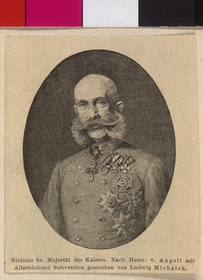 Emperor Franz Joseph I of Austria by Ludwig Michalek