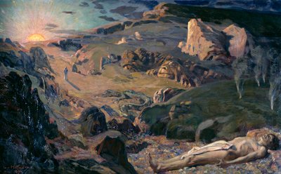 Valley of Terror by Ludwig von Hofmann