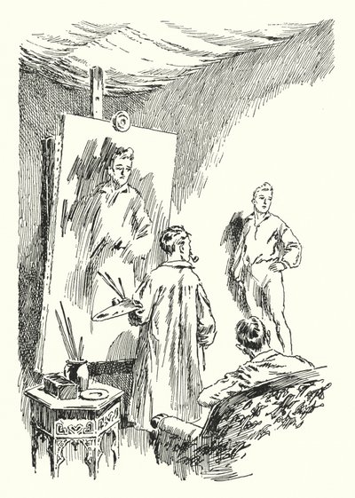 Illustration for The Picture of Dorian Gray by Oscar Wilde by Lui Trugo