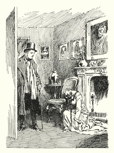 Illustration for The Picture of Dorian Gray by Oscar Wilde by Lui Trugo