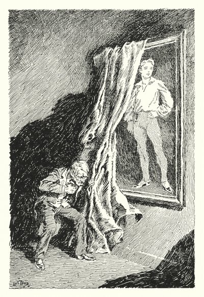 Illustration for The Picture of Dorian Gray by Oscar Wilde by Lui Trugo