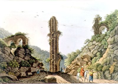 An Ancient Aqueduct in Samos, plate 61 from 