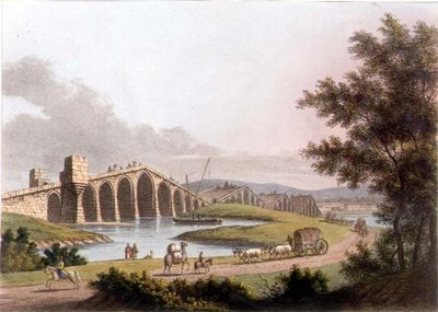 Ponte Grande in Romania, plate 10 from 