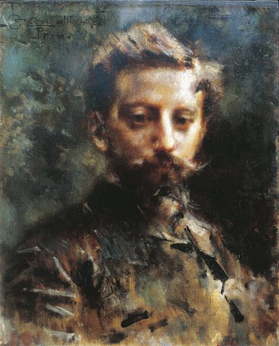Portrait of Primo Levi by Luigi Conconi