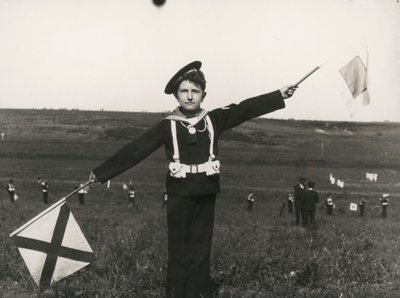 Balilla with Signals of the Navy by Luigi Leoni