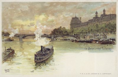 The Tuileries, Paris by Luigi Loir