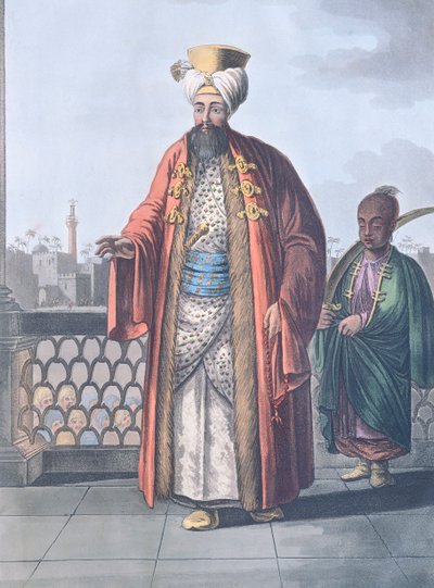 A Bey Eminence in Cairo by Luigi Mayer