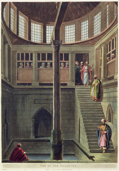 View of the Nilometer, plate 2 from 