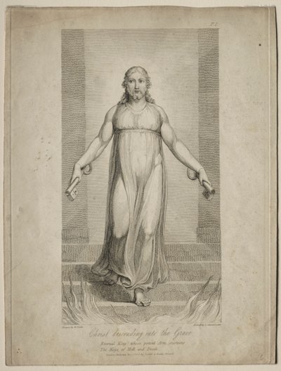 Christ Descending into the Grave by Luigi Schiavonetti