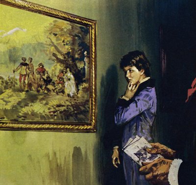 Renoir would visit the Louvre to admire the work of Watteau by Luis Arcas Brauner