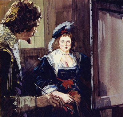 Rubens married Helene Fourment who featured in many of his paintings by Luis Arcas Brauner