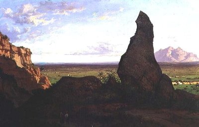 Landscape with a Prominent Rock by Luis Rigalt