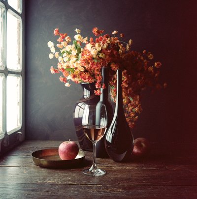 Cozy Autumn Still Life by Luiz Laercio