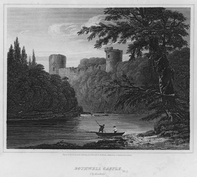 Bothwell Castle, Clydesdale by Luke (after) Clennell