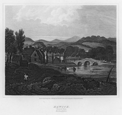 Hawick, General View, Roxburghshire by Luke (after) Clennell
