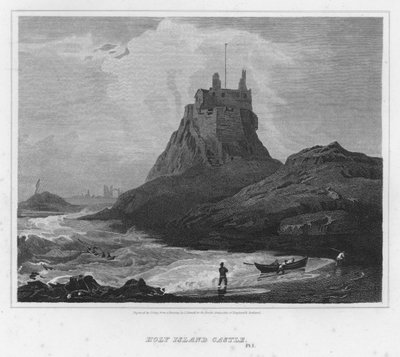 Holy Island Castle by Luke (after) Clennell