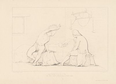 A Song of Parting to the Boy He Sung by Lumb Stocks, after George Elgar Hicks