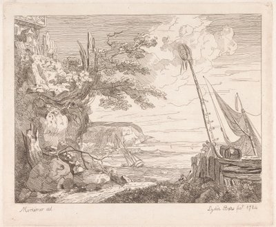 Coastal Scene by Lydia Bates