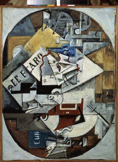Still Life. (Le Figaro) by Lyubov Sergeevna Popova