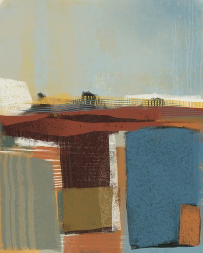 Abstract Field Landscape by MANSI SAXENA