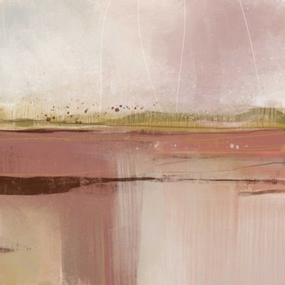Abstract Serene Landscape by MANSI SAXENA