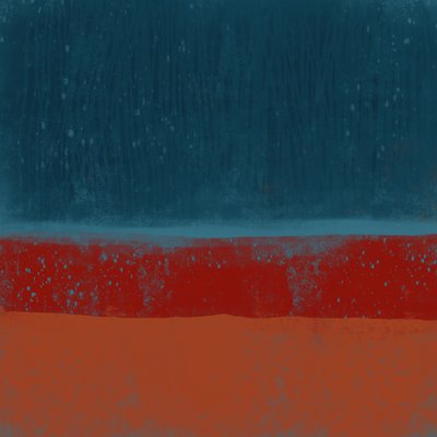 Deep Red Horizon by MANSI SAXENA