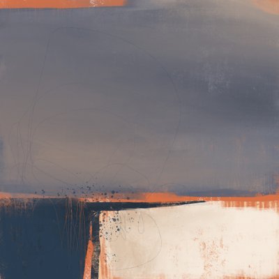 Modern Abstract Horizon by MANSI SAXENA