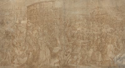 A Roman Triumph by Maarten de Vos