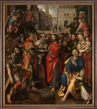 Altarpiece of the Guild of the Minters by Maarten de Vos