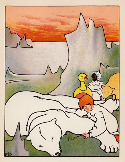 Burnt feathers under his nose by Mabel Dearmer