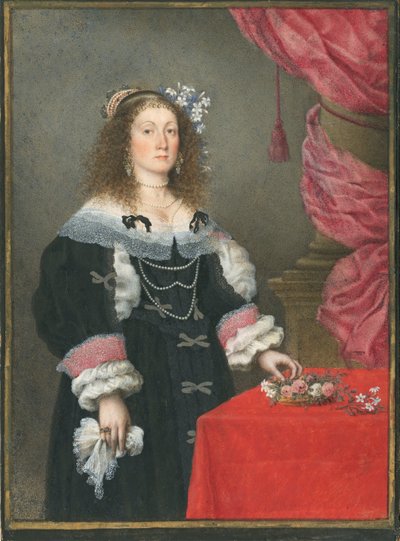 Portrait of a Lady of High Standing by Maddalena Corvina